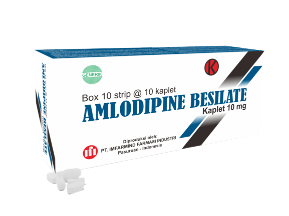 Amlodipine Besilat kaptab 10 mg